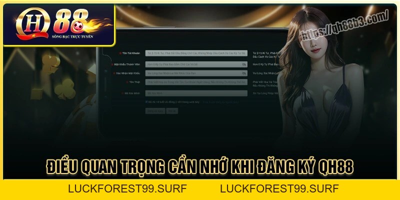 Đăng Ký QH88: Cách tạo tài khoản an toàn và bảo mật 100% - LUCKFOREST99.SURF
